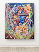 Load image into Gallery viewer, "Wings in Galaxy" | 90x70cm