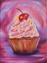 Load image into Gallery viewer, 🧁 Cupcakes – 18x24 cm · Er der én, der frister?