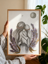 Load image into Gallery viewer, Mor & Barn 2 | Str: A4 | Uden ramme