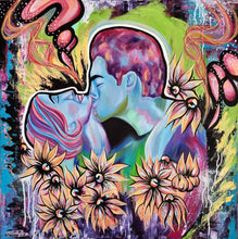 Load image into Gallery viewer, ''Live and Love'' No.4 | 80x80cm