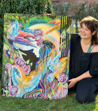 Load image into Gallery viewer, "Love You to the Moon" No.6 | 100x80cm