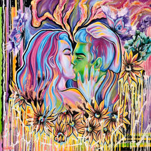 Load image into Gallery viewer, ''Struck by Lightning'' No.5 | 80x80cm