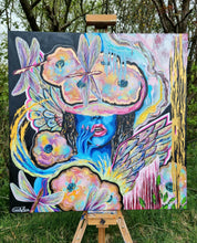Load image into Gallery viewer, "Dragonfly" | 80x80cm