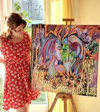 Load image into Gallery viewer, ''Struck by Lightning'' No.5 | 80x80cm