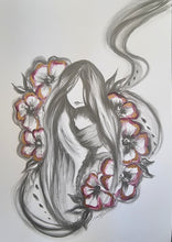 Load image into Gallery viewer, Mor &amp; Barn 3 | Str: A4 | Uden ramme
