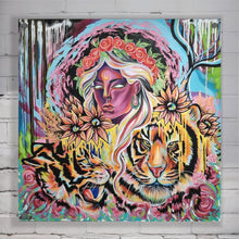 Load image into Gallery viewer, &#39;&#39;White Gold&#39;&#39; | 100x100cm
