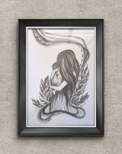 Load image into Gallery viewer, Mor &amp; Barn 1 | Str: A4 | Uden ramme
