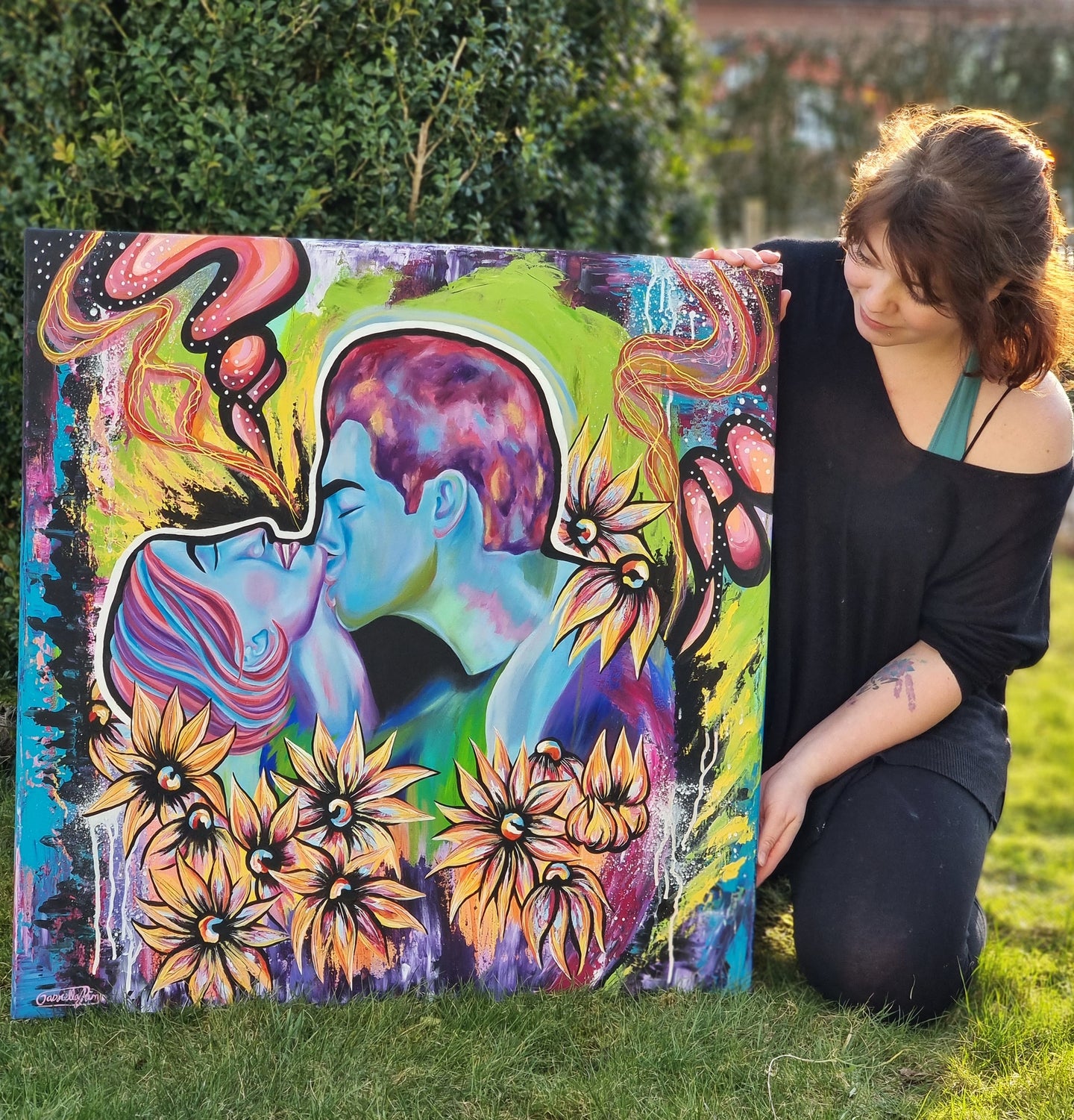 ''Live and Love'' No.4 | 80x80cm